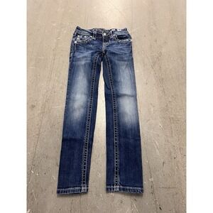 Miss Me JK8185S Skinny Jeans Women's Size 7 Dark Wash Stretch Denim Pants